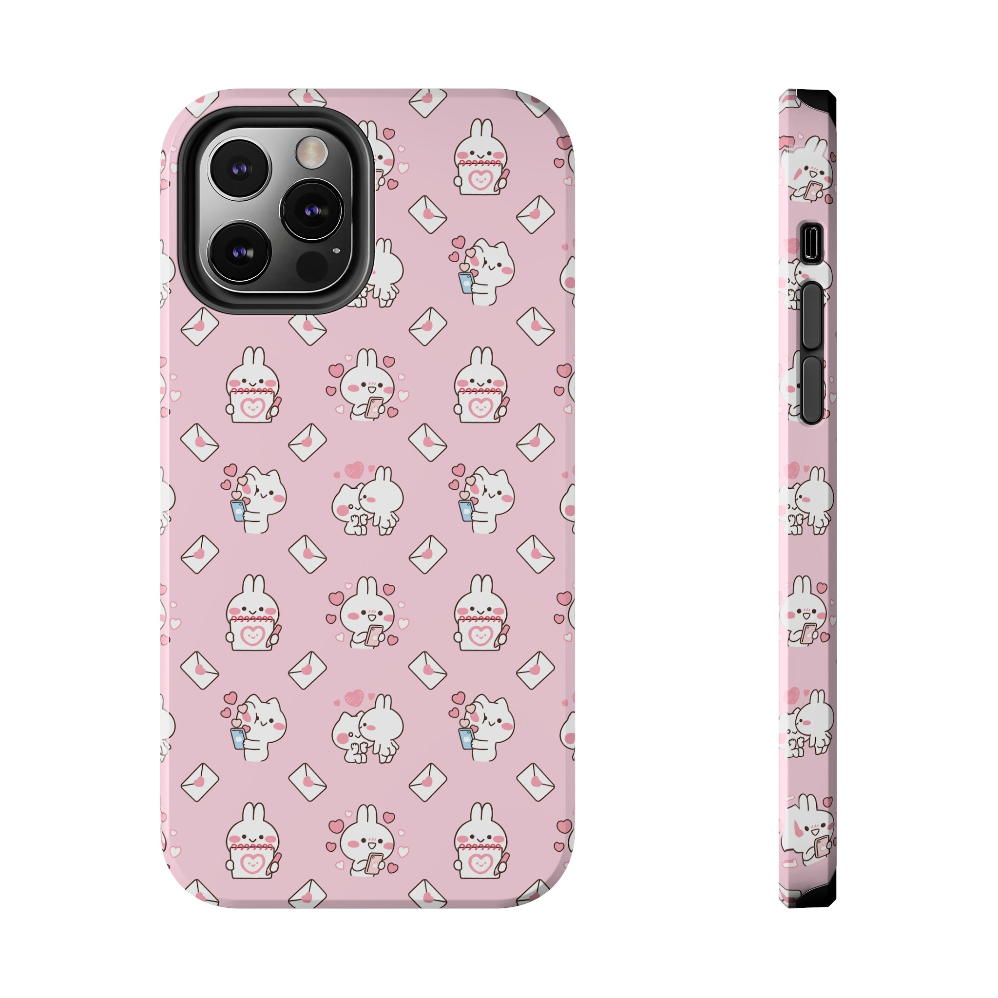 Mimi&Neko Love Letter - iPhone Case
